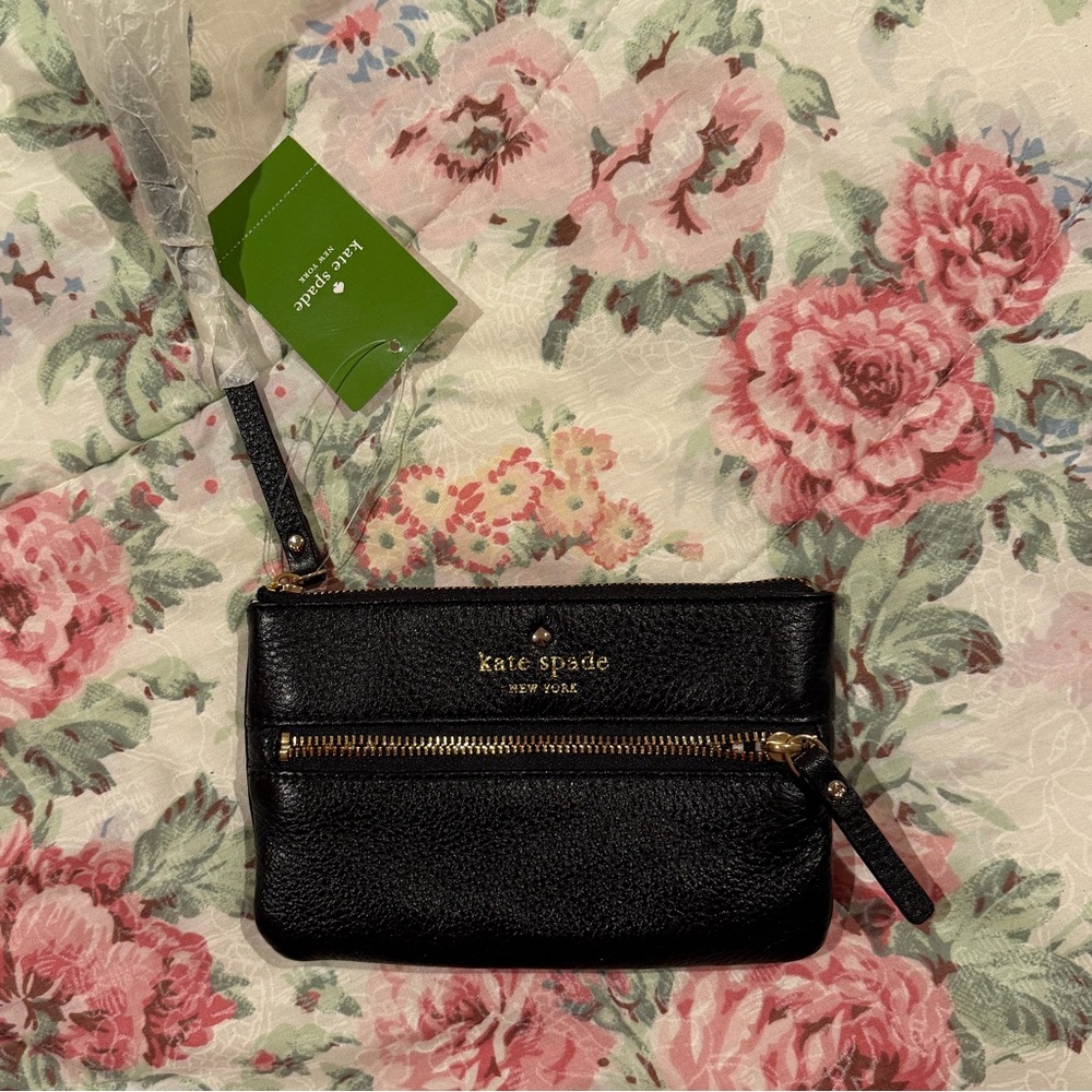 Brand New Black Kate Spade wristlet